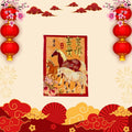 Horse Red Envelopes for Lunar New Year | Traditional Hongbao Set of 6