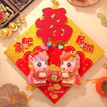 Chinese New Year Fu Door Decor 2026 Year of the Horse | 福 Diamond Prosperity Wall Decoration