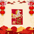 Year of the Horse Red Envelopes | Chinese New Year Lucky Hong Bao (Set of 6)